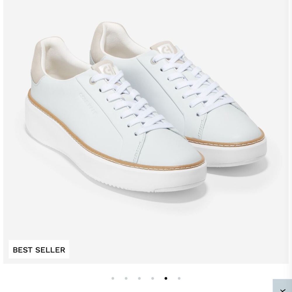 Cole Haan Women's GrandPrø Topspin Sneakers in White Dove